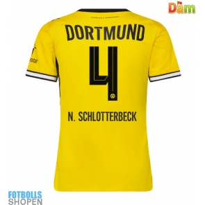 Billiga Borussia Dortmund Nico Schlotterbeck #4 Hemmatröja Dam 2026-27 Kortärmad